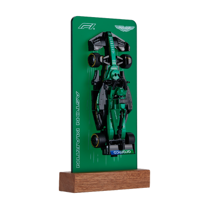 FantasMall Desk Gallery Vertical Display Stand for LEGO Speed Champions F1 Cars