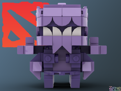 MOC DOTA 2 Character Brick Sets with Instructions Brickheadz