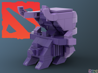 MOC DOTA 2 Character Brick Sets with Instructions Brickheadz