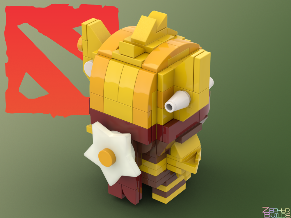 MOC DOTA 2 Character Brick Sets with Instructions Brickheadz