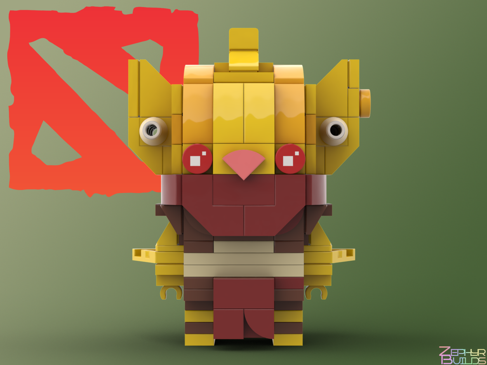 MOC DOTA 2 Character Brick Sets with Instructions Brickheadz
