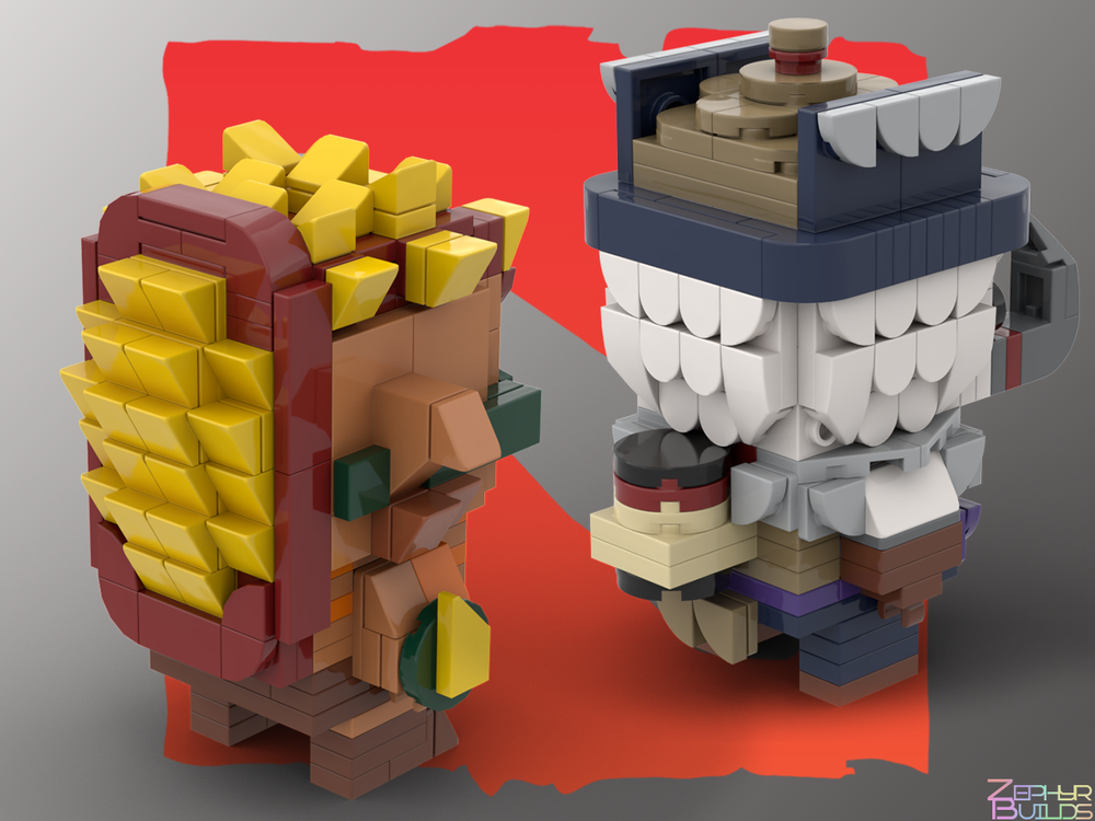 MOC DOTA 2 Character Brick Sets with Instructions Brickheadz