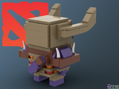 MOC DOTA 2 Character Brick Sets with Instructions Brickheadz