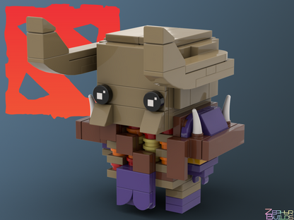 MOC DOTA 2 Character Brick Sets with Instructions Brickheadz