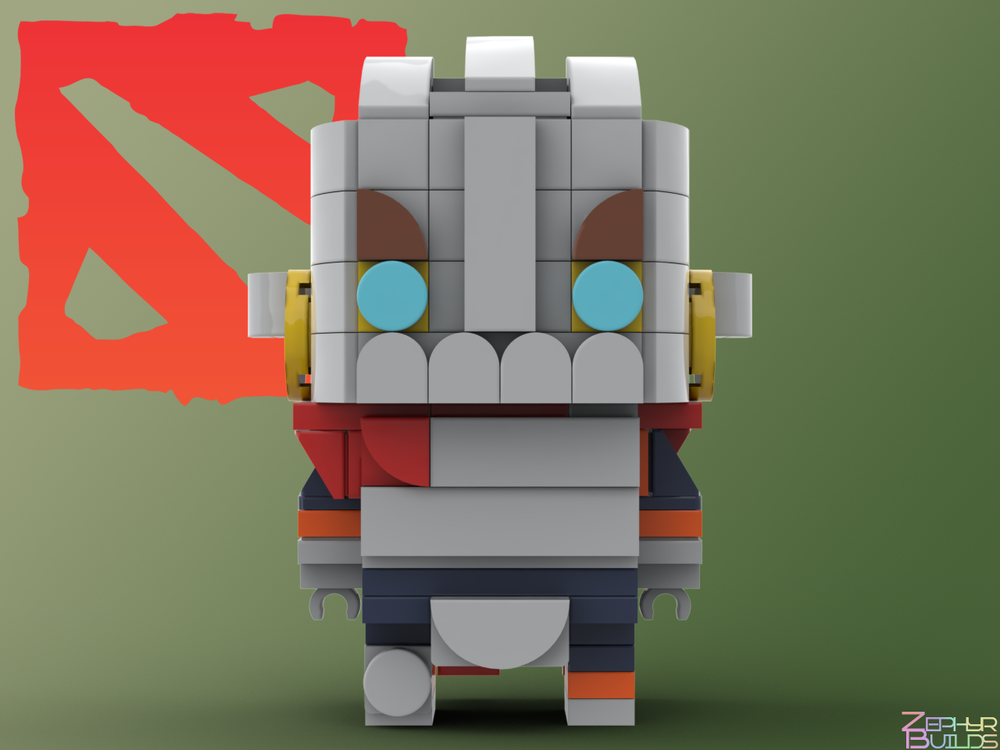 MOC DOTA 2 Character Brick Sets with Instructions Brickheadz