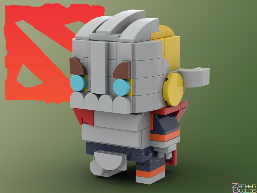 MOC DOTA 2 Character Brick Sets with Instructions Brickheadz