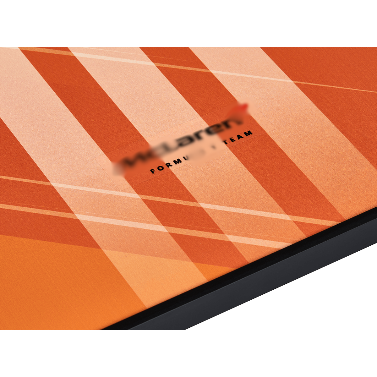Acrylic Top-Speed Wall Mount Display for LEGO® Technic™ McLaren/Porsche Orange