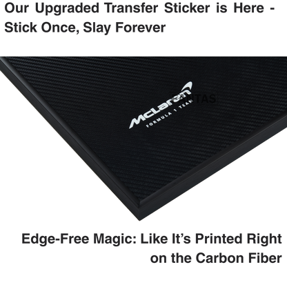 Acrylic Top-Speed Carbon Fiber Black Wall Mount Display Frame for LEGO® Technic™ Limited Carbon Fiber Black