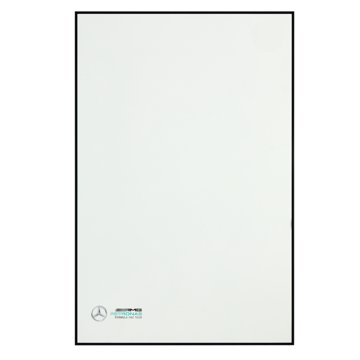 White Leather Wall Mount Display for LEGO Technic Mercedes-AMG F1 W14 42171
