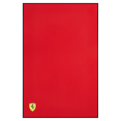 Classic Leather Wall Mount Display for LEGO® Technic™ Ferrari Red