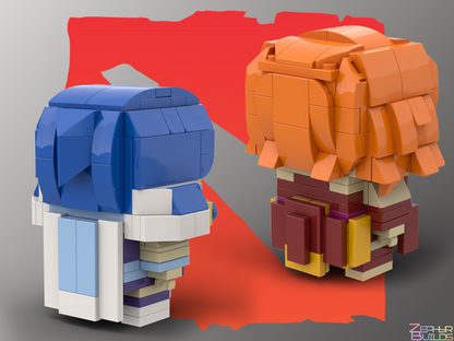 MOC DOTA 2 Character Brick Sets with Instructions Brickheadz