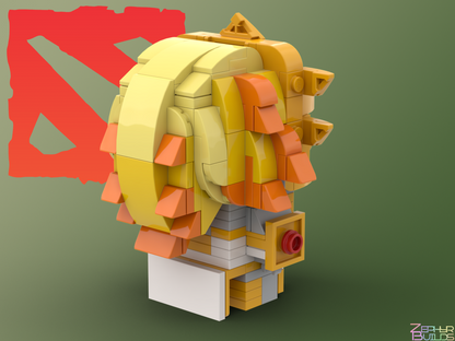 MOC DOTA 2 Character Brick Sets with Instructions Brickheadz