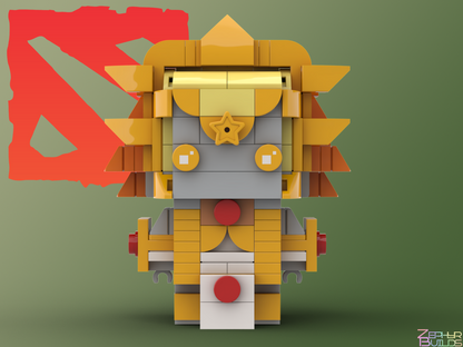 MOC DOTA 2 Character Brick Sets with Instructions Brickheadz
