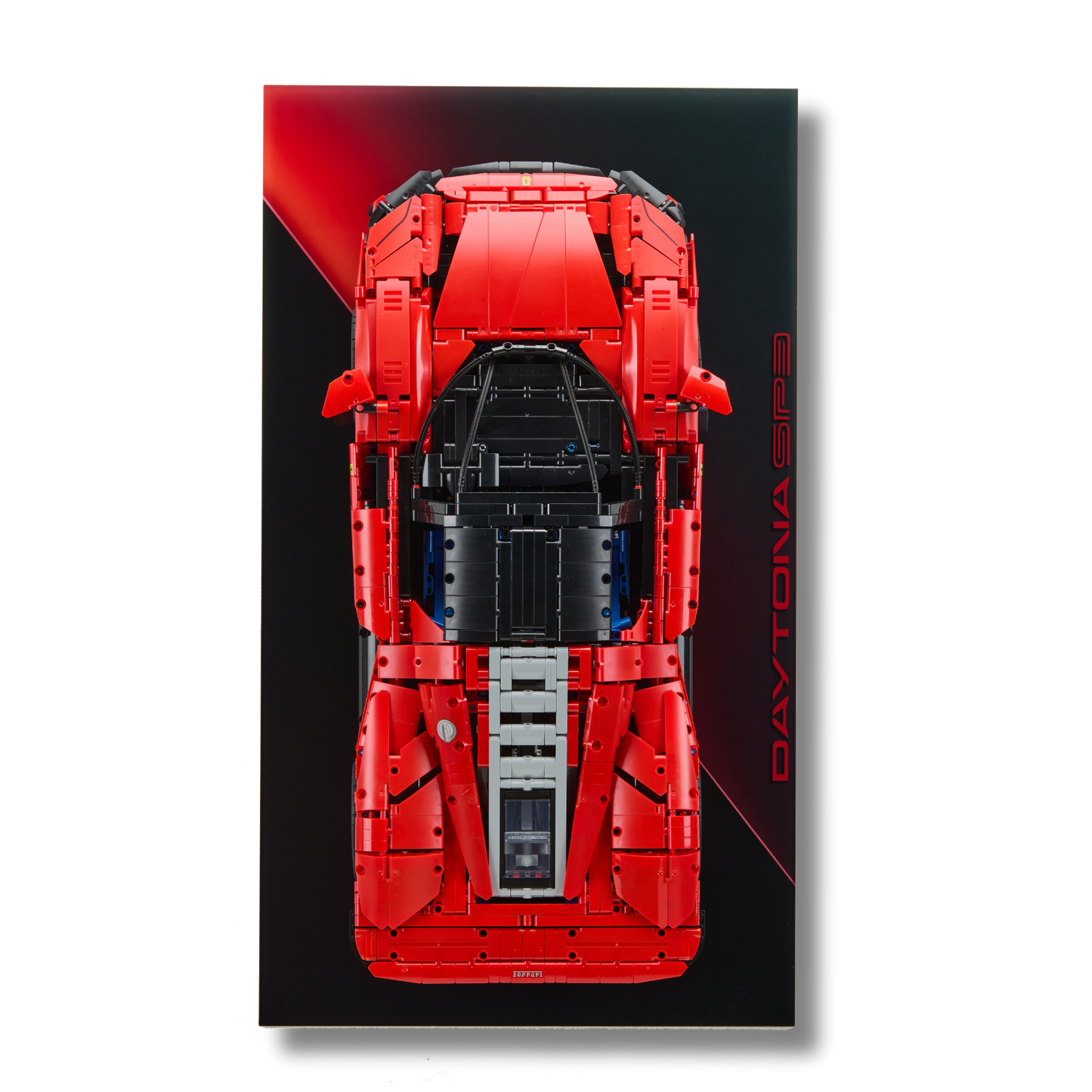 Acrylic Slim Wall Mount Display for LEGO® Technic™ Ferrari Daytona SP3 42143
