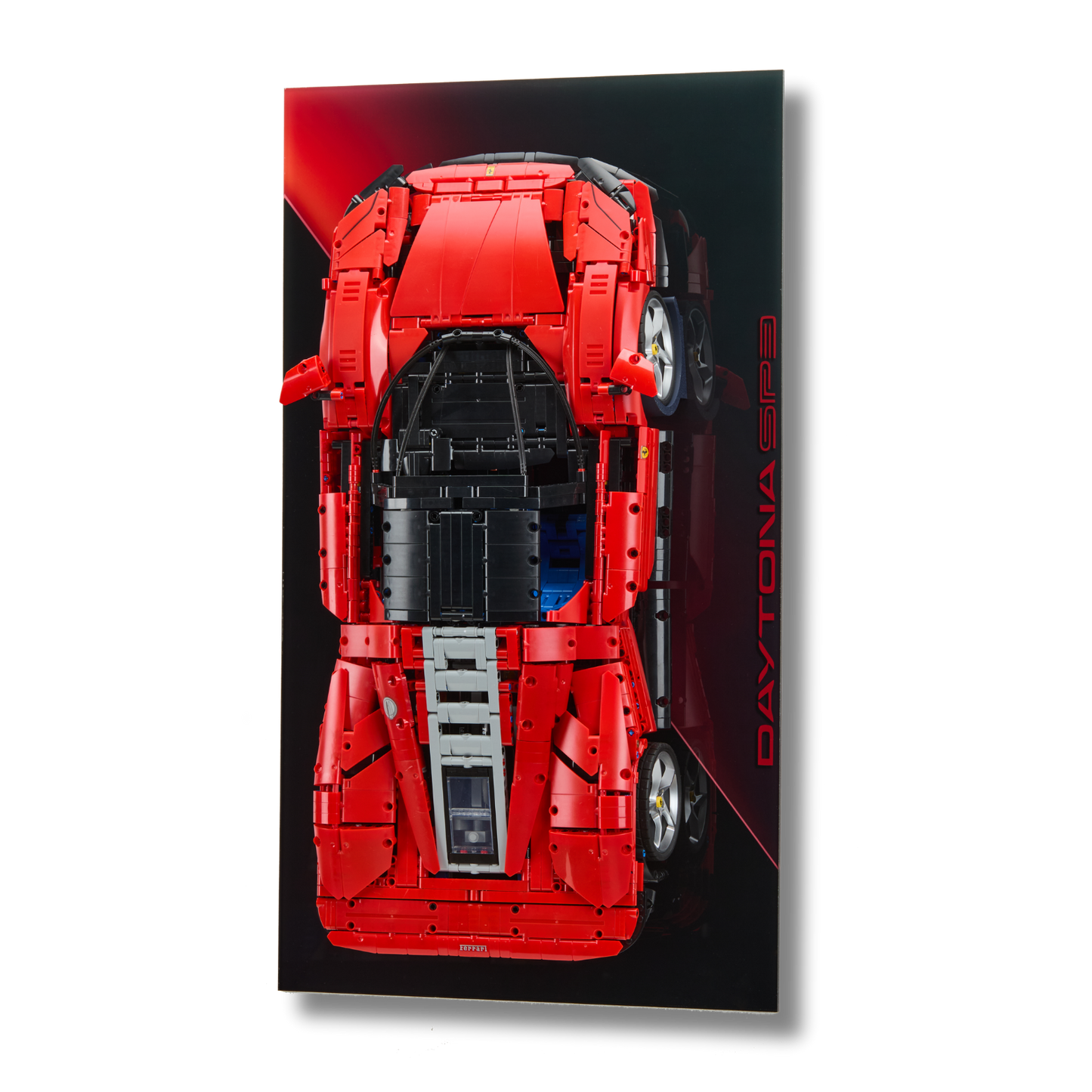 Acrylic Slim Wall Mount Display for LEGO® Technic™ Ferrari Daytona SP3 42143