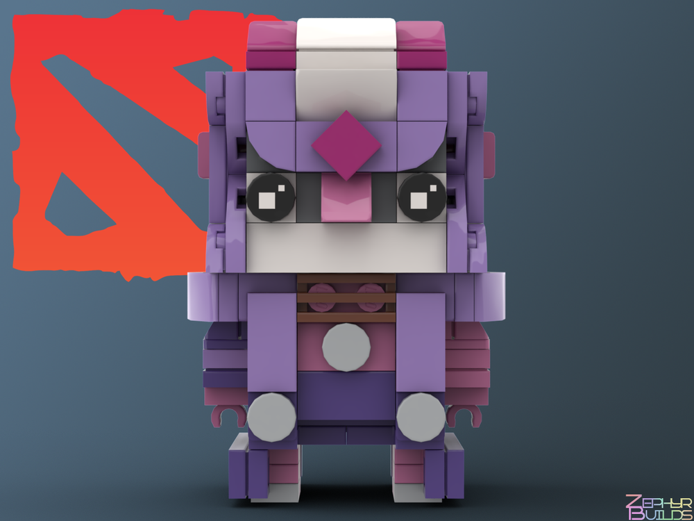 MOC DOTA 2 Character Brick Sets with Instructions Brickheadz