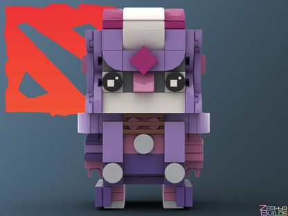 MOC DOTA 2 Character Brick Sets with Instructions Brickheadz