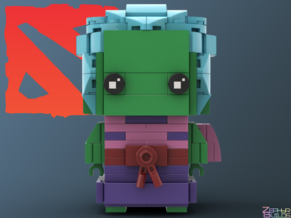 MOC DOTA 2 Character Brick Sets with Instructions Brickheadz