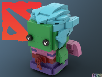 MOC DOTA 2 Character Brick Sets with Instructions Brickheadz