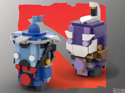 MOC DOTA 2 Character Brick Sets with Instructions Brickheadz