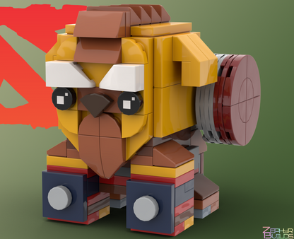 MOC DOTA 2 Character Brick Sets with Instructions Brickheadz