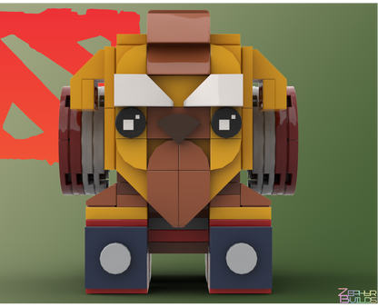 MOC DOTA 2 Character Brick Sets with Instructions Brickheadz