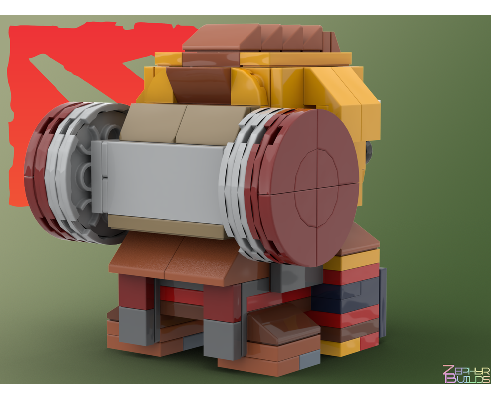 MOC DOTA 2 Character Brick Sets with Instructions Brickheadz