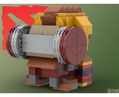 MOC DOTA 2 Character Brick Sets with Instructions Brickheadz