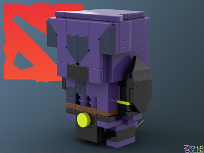 MOC DOTA 2 Character Brick Sets with Instructions Brickheadz