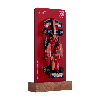 FantasMall Desk Gallery Vertical Display Stand for LEGO Speed Champions F1 Cars