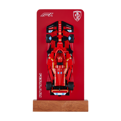 FantasMall Desk Gallery Vertical Display Stand for LEGO Speed Champions F1 Cars