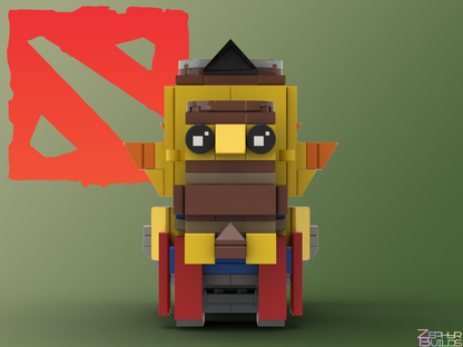 MOC DOTA 2 Character Brick Sets with Instructions Brickheadz