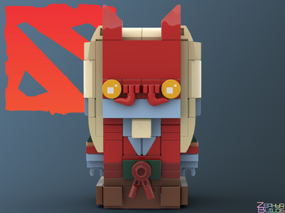 MOC DOTA 2 Character Brick Sets with Instructions Brickheadz