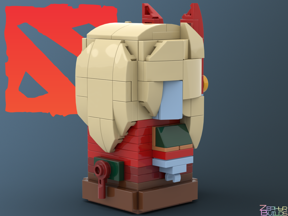 MOC DOTA 2 Character Brick Sets with Instructions Brickheadz