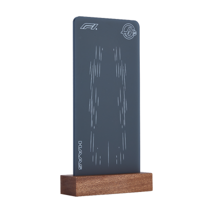 FantasMall Desk Gallery Vertical Display Stand for LEGO Speed Champions F1 Cars