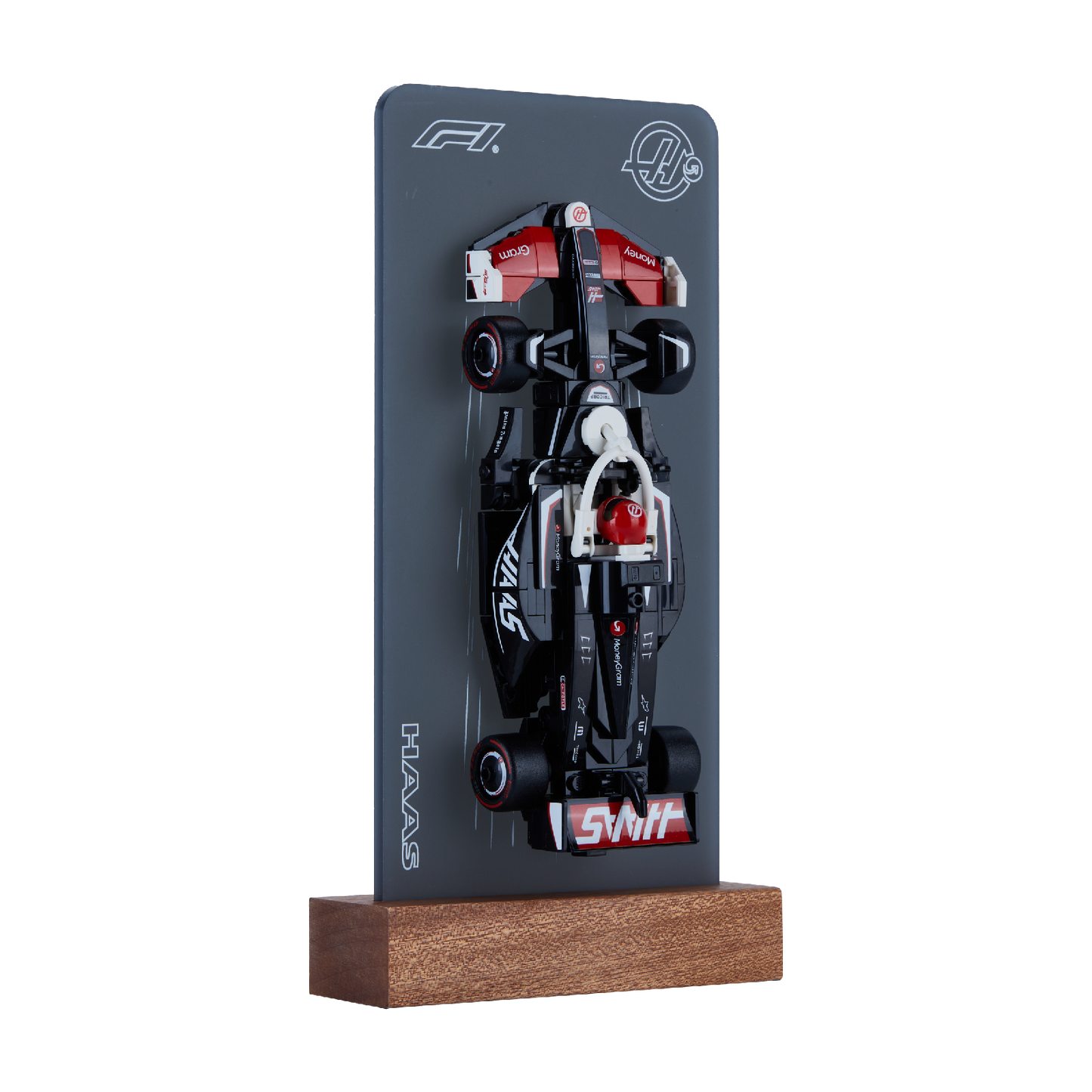 FantasMall Desk Gallery Vertical Display Stand for LEGO Speed Champions F1 Cars