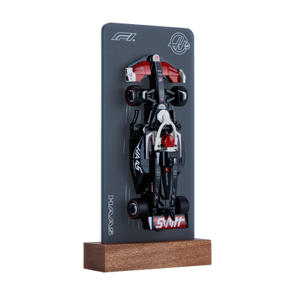 FantasMall Desk Gallery Vertical Display Stand for LEGO Speed Champions F1 Cars