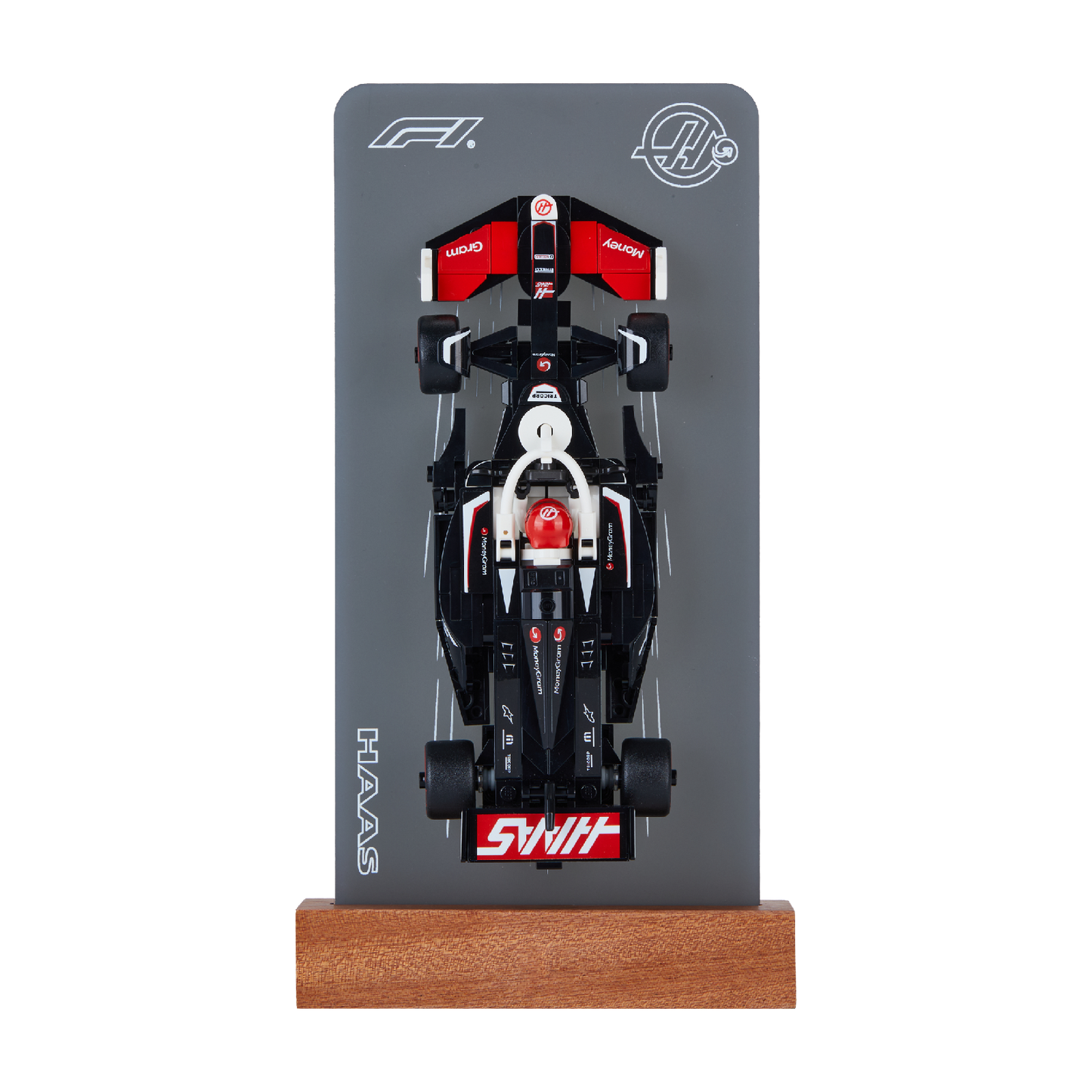 FantasMall Desk Gallery Vertical Display Stand for LEGO Speed Champions F1 Cars