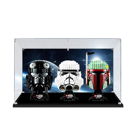 Acrylic Display Case for Multiple LEGO® Stormtrooper™ Helmet 75276/75277/75304
