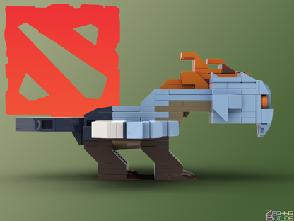 MOC DOTA 2 Character Brick Sets with Instructions Brickheadz