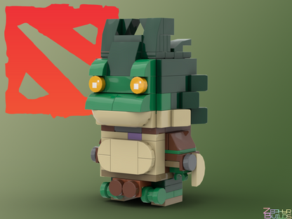 MOC DOTA 2 Character Brick Sets with Instructions Brickheadz