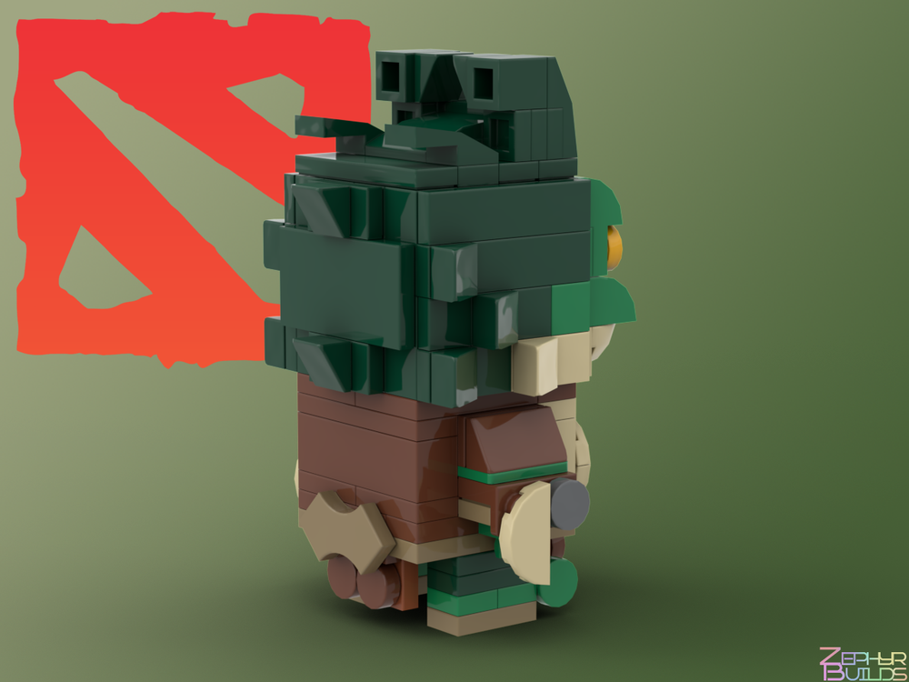 MOC DOTA 2 Character Brick Sets with Instructions Brickheadz