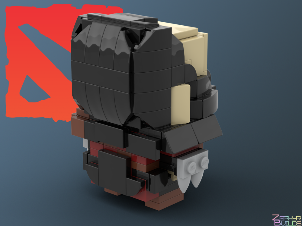 MOC DOTA 2 Character Brick Sets with Instructions Brickheadz