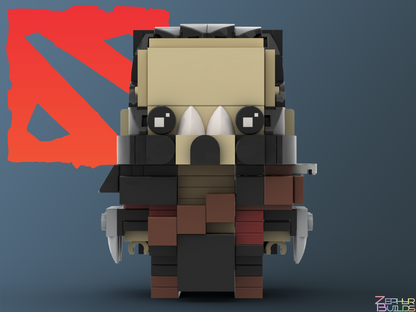 MOC DOTA 2 Character Brick Sets with Instructions Brickheadz