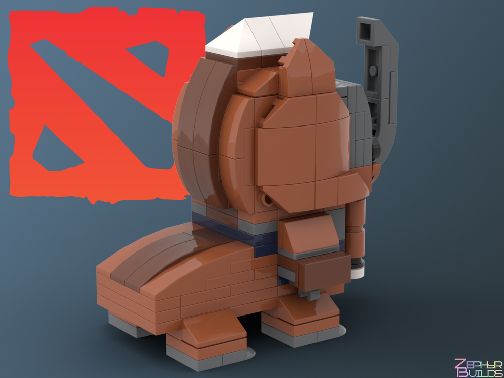MOC DOTA 2 Character Brick Sets with Instructions Brickheadz