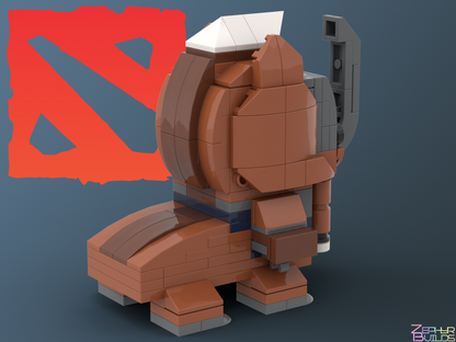 MOC DOTA 2 Character Brick Sets with Instructions Brickheadz