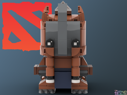 MOC DOTA 2 Character Brick Sets with Instructions Brickheadz