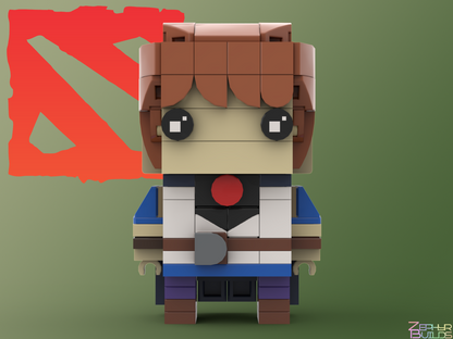 MOC DOTA 2 Character Brick Sets with Instructions Brickheadz