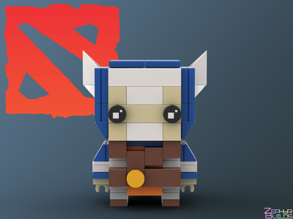 MOC DOTA 2 Character Brick Sets with Instructions Brickheadz