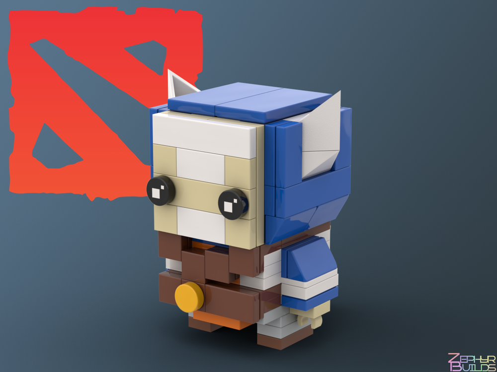 MOC DOTA 2 Character Brick Sets with Instructions Brickheadz